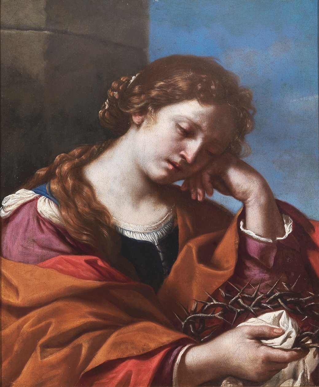 Maria Magdalena mit der Dornenkrone, 1632 von Guercino