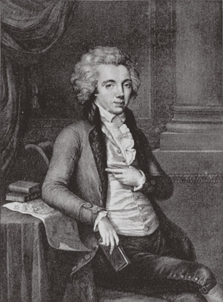 Porträt von Graf Pavel Martynovich Skavronsky 1757-1793, 1791 von Guglielmo Morghen