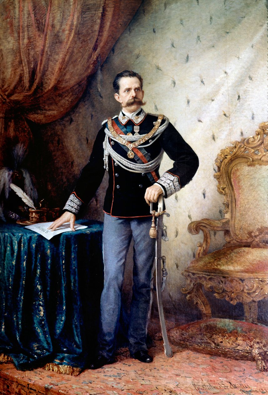 Humbert I., König von Italien von Guglielmo de Sanctis