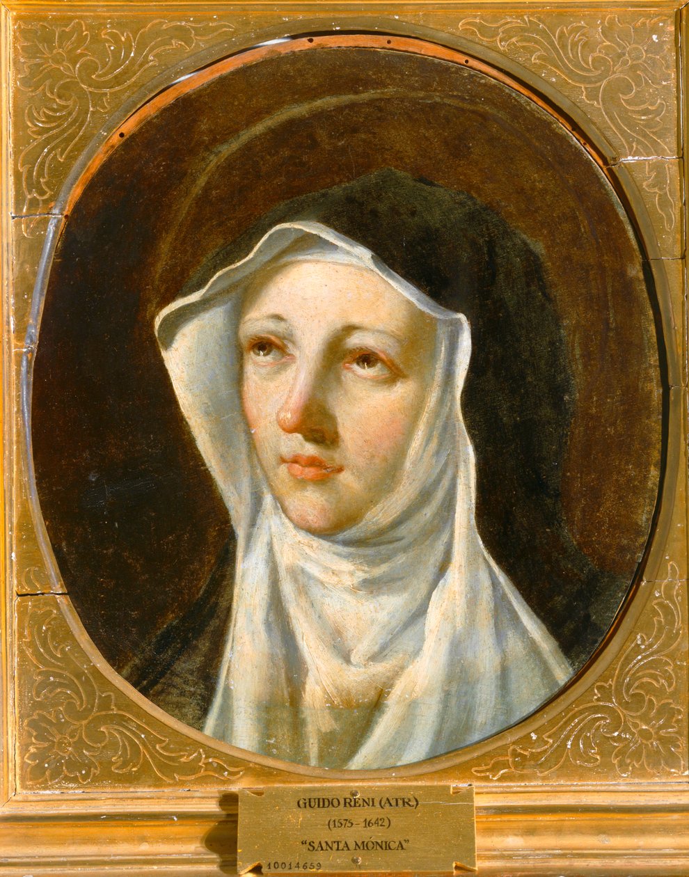 Heilige Monika, Mutter des Kirchenvaters Augustinus von Guido Reni