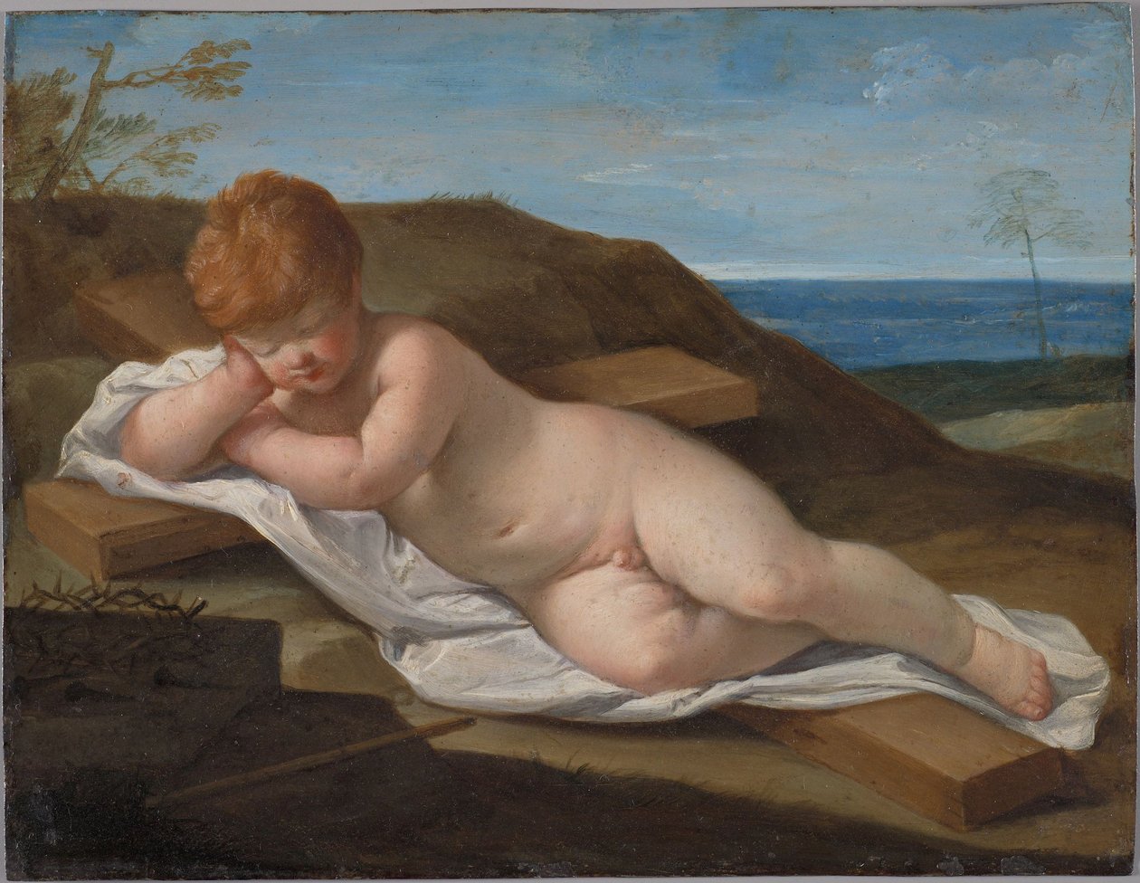 Schlafendes Christuskind von Guido Reni
