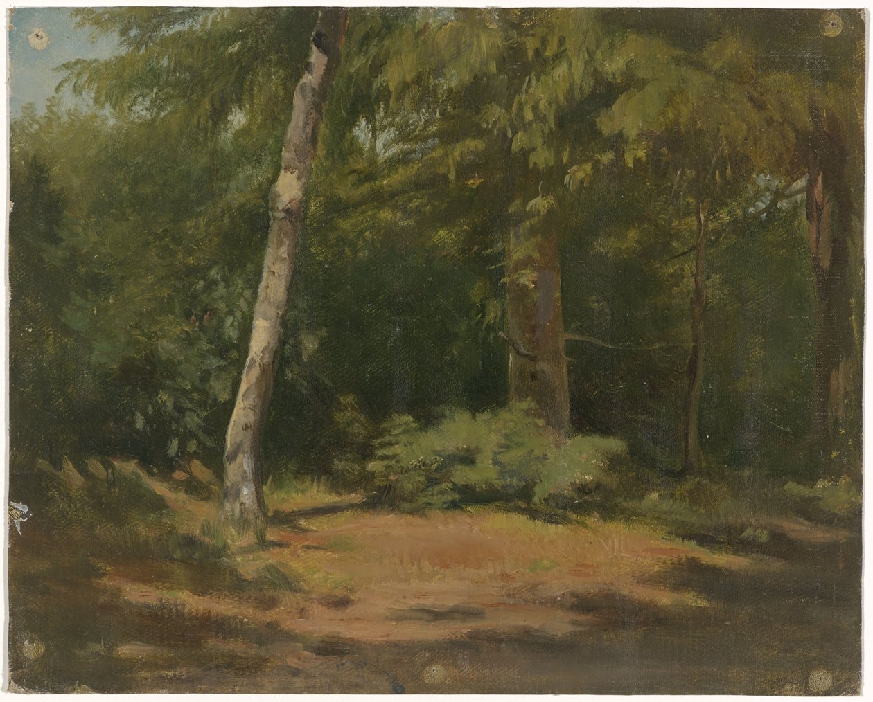 Lichtung im Wald von Guillaume Anne van der Brugghen
