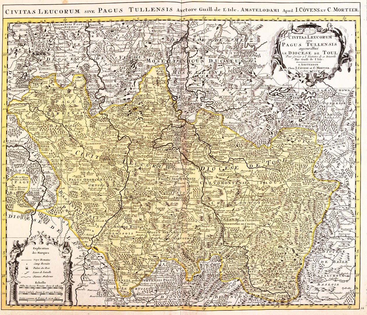 Lothringen, Frankreich von Guillaume Delisle