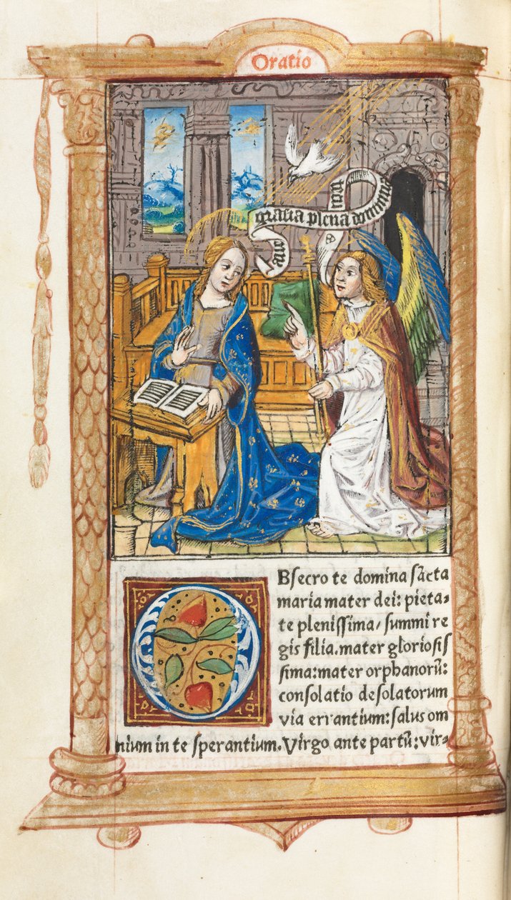 Die Verkündigung von Guillaume Le Rouge