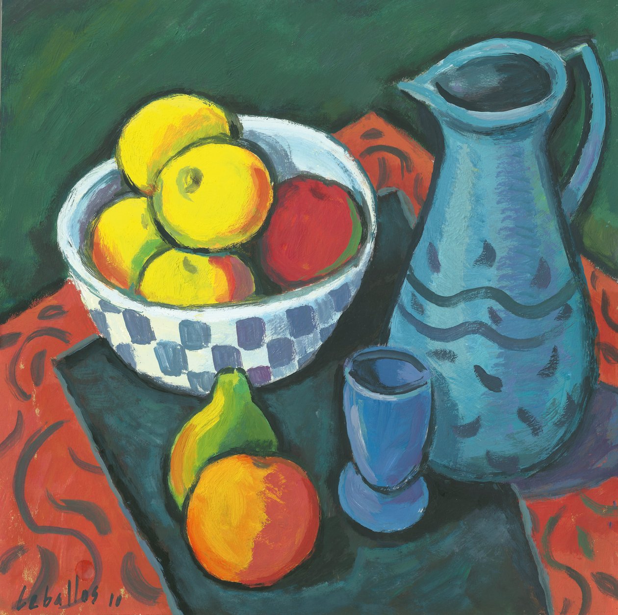 Stillleben mit Äpfeln, 2010 von Guillermo Martí Ceballos