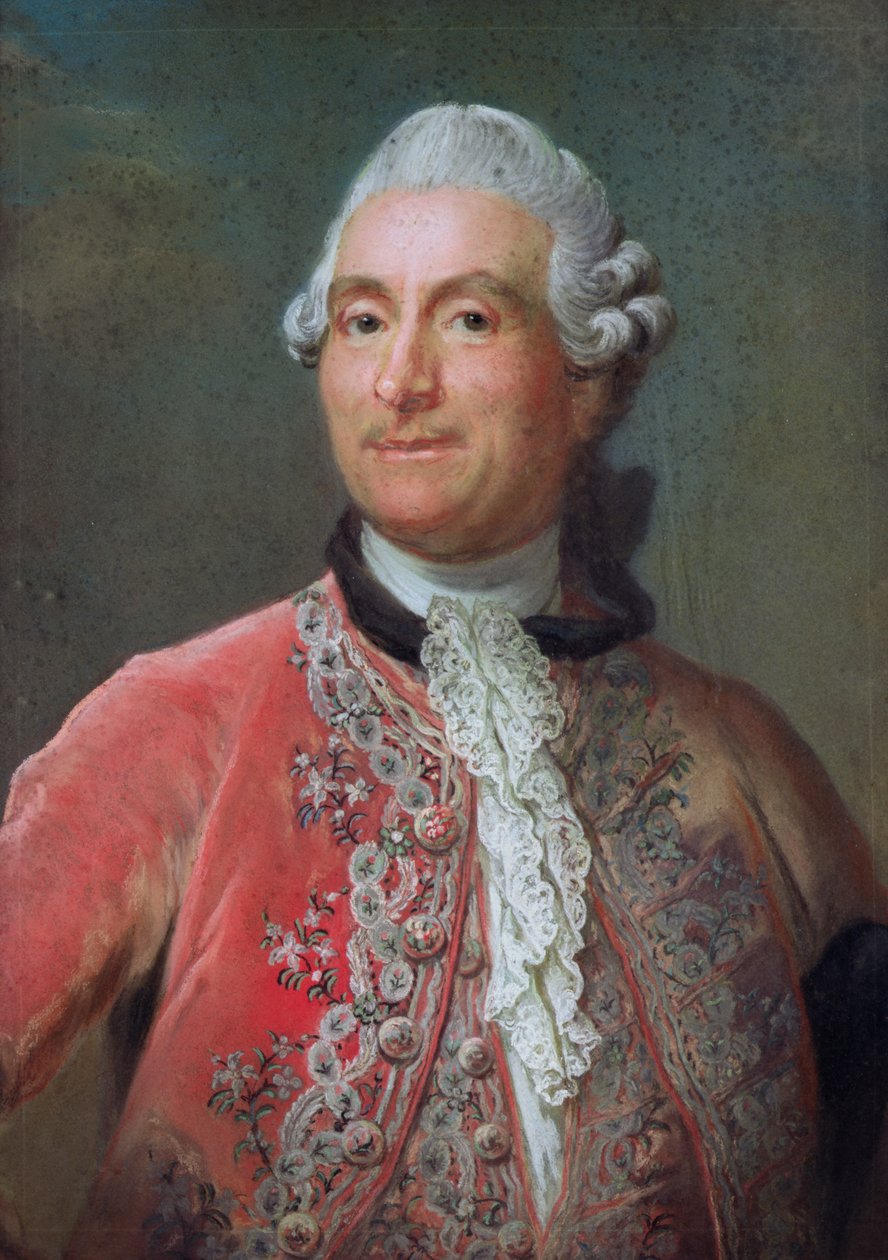 Charles Gravier (1719-87) Graf von Vergennes, 1771-74 von Gustaf Lundberg