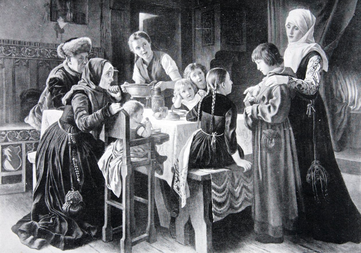 Die Jugend von Martin Luther, Illustration aus 