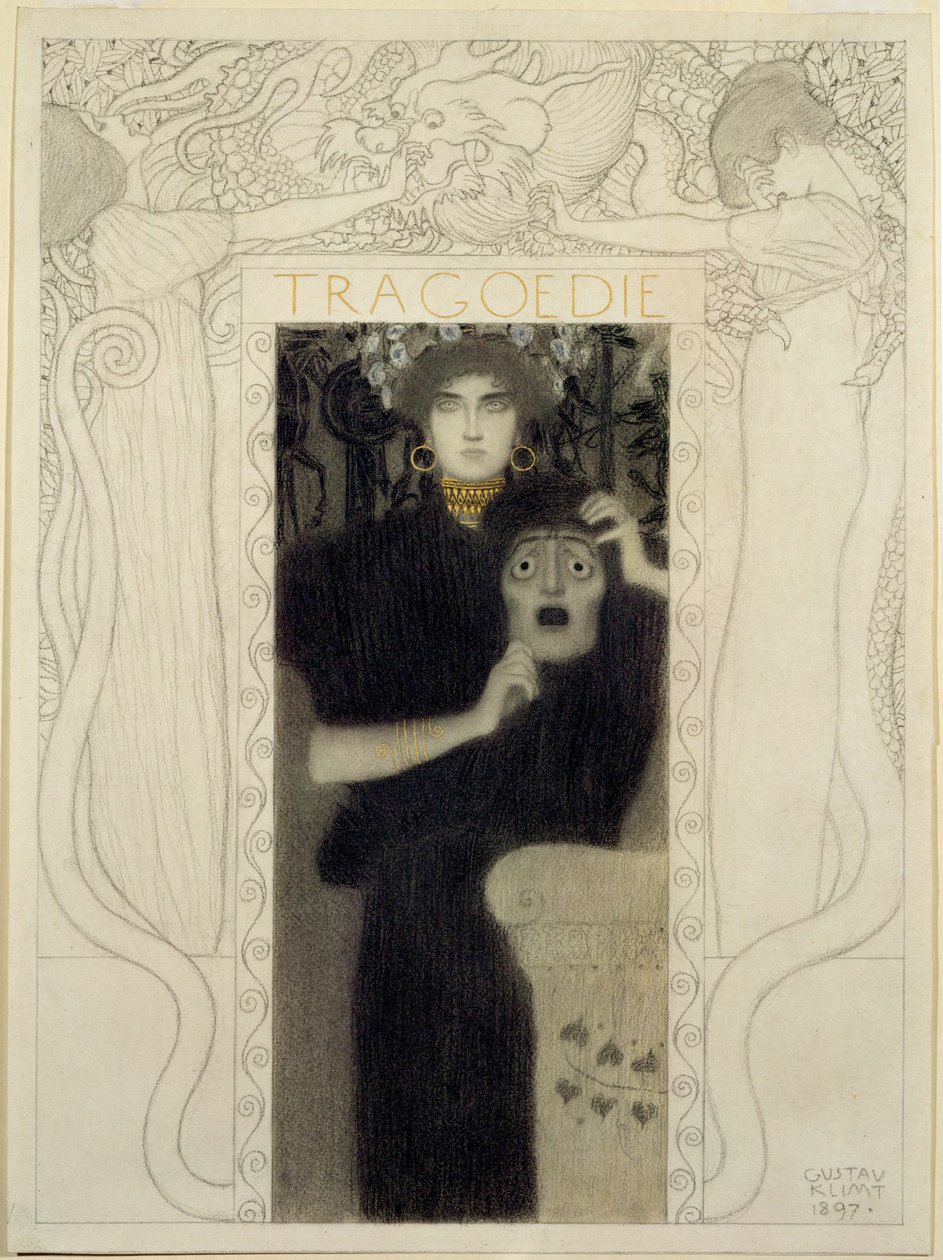 Tragödie. Studie zur Allegorie der Tragödie von Gustav Klimt