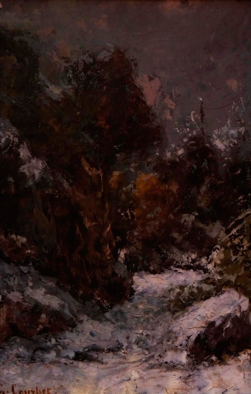 Leg Mielle-Cailloux von Gustave Courbet