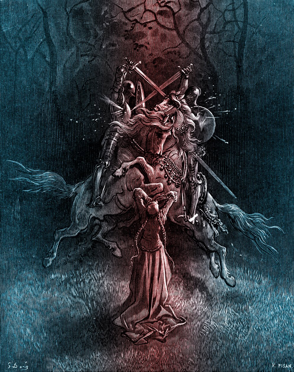 Orlando Furioso von Ludovico Ariosto von Gustave Dore