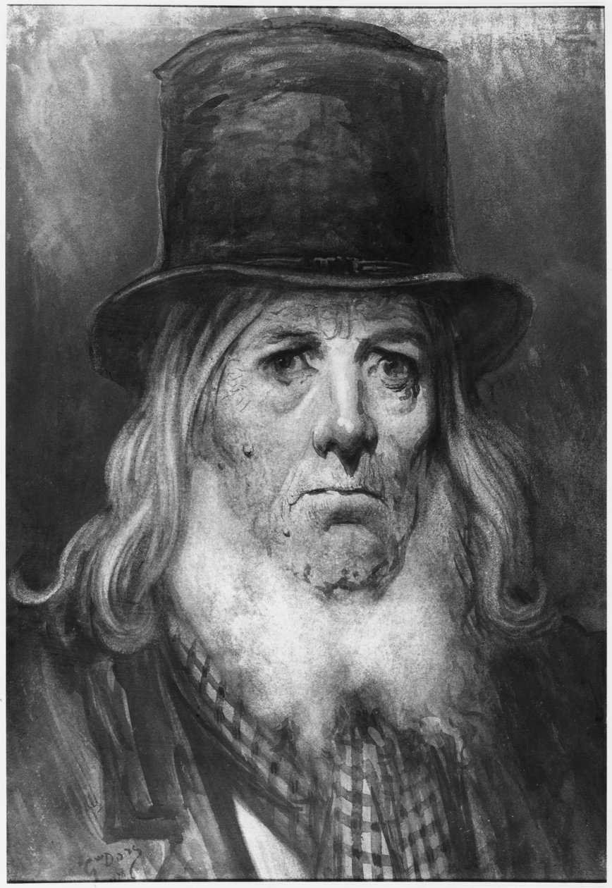 Ein Jude aus Whitechapel, 1878 von Gustave Dore