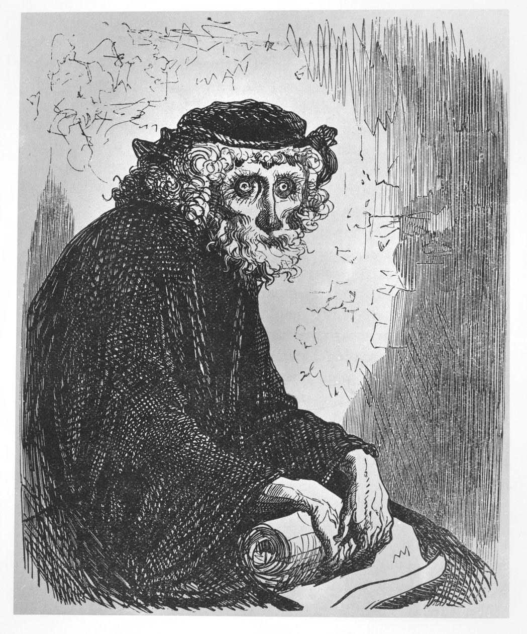 Einer der Apedeltes, Illustration aus 