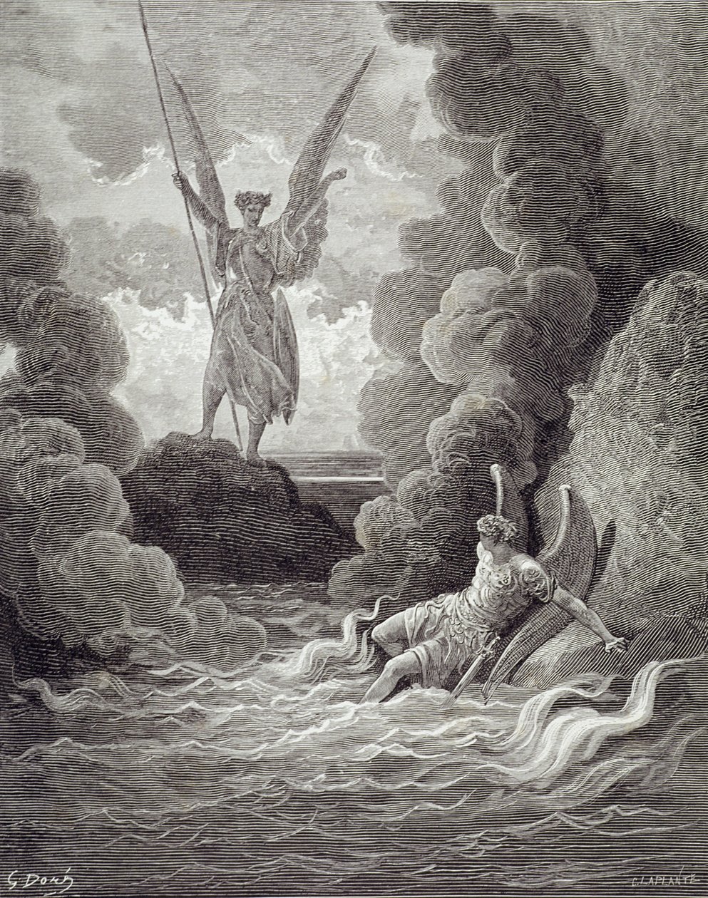 Satan und Beelzebub, aus dem ersten Buch von 