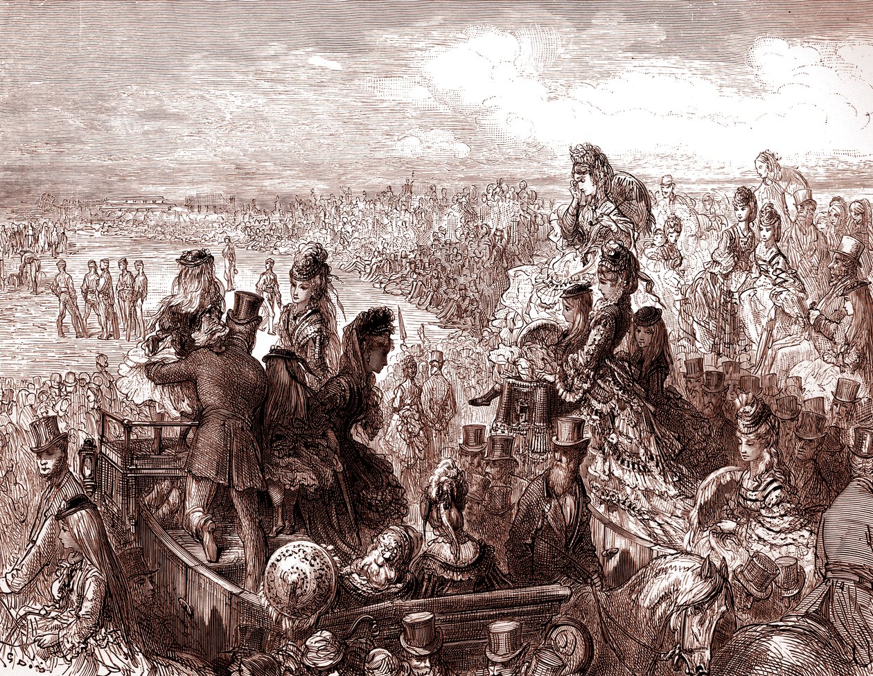 Viktorianisches London - Lords Cricket Ground von Gustave Dore
