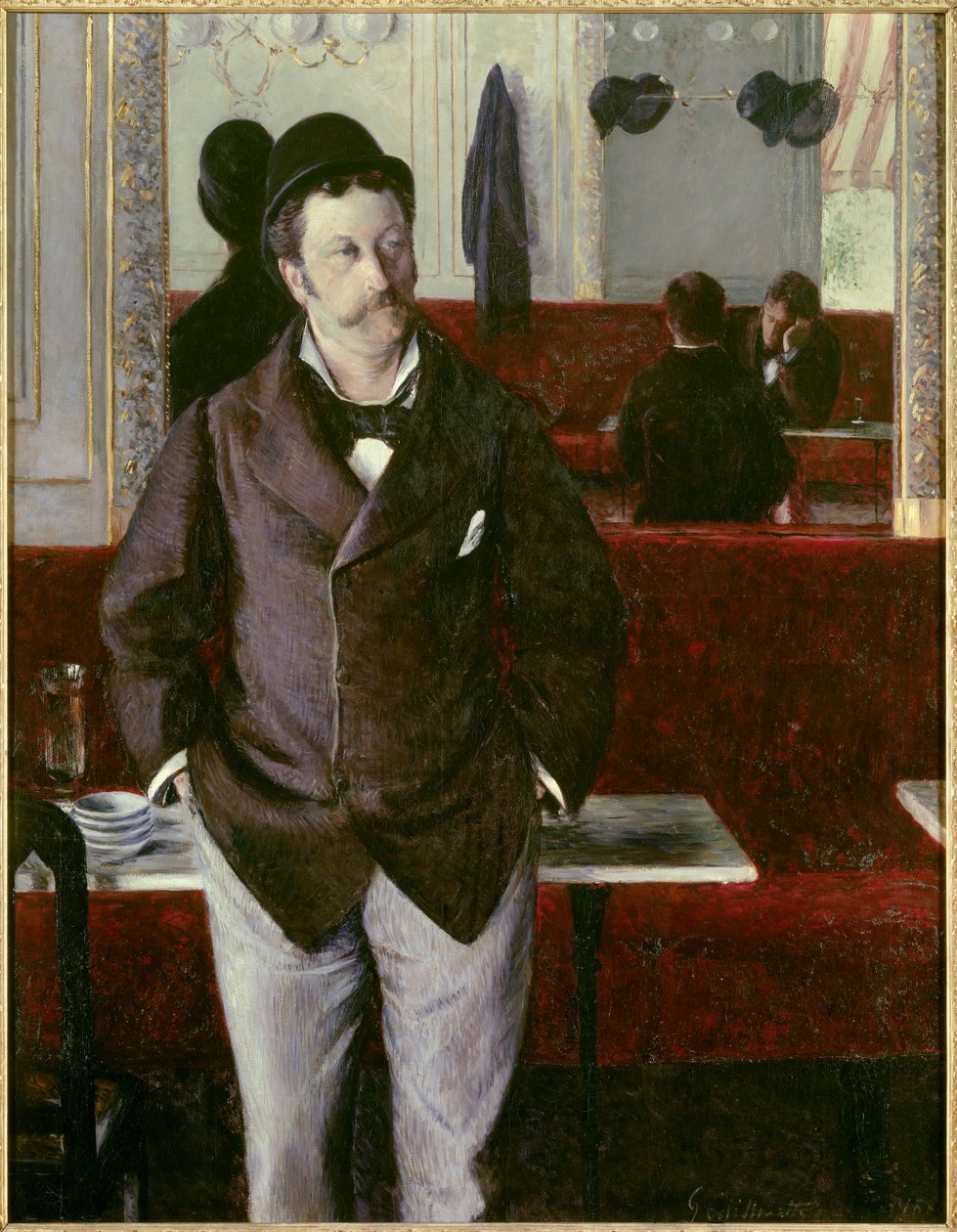 Im Café von Gustave Caillebotte