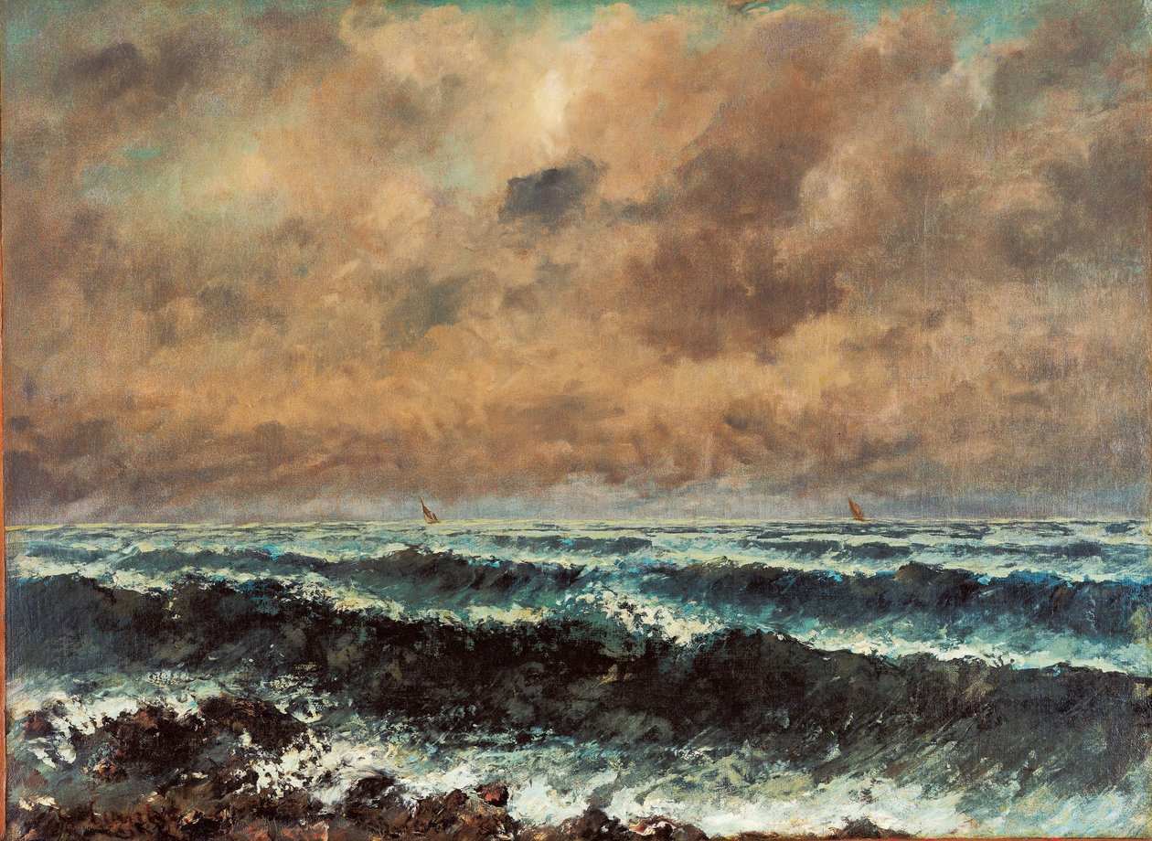 Herbstliches Meer von Gustave Courbet
