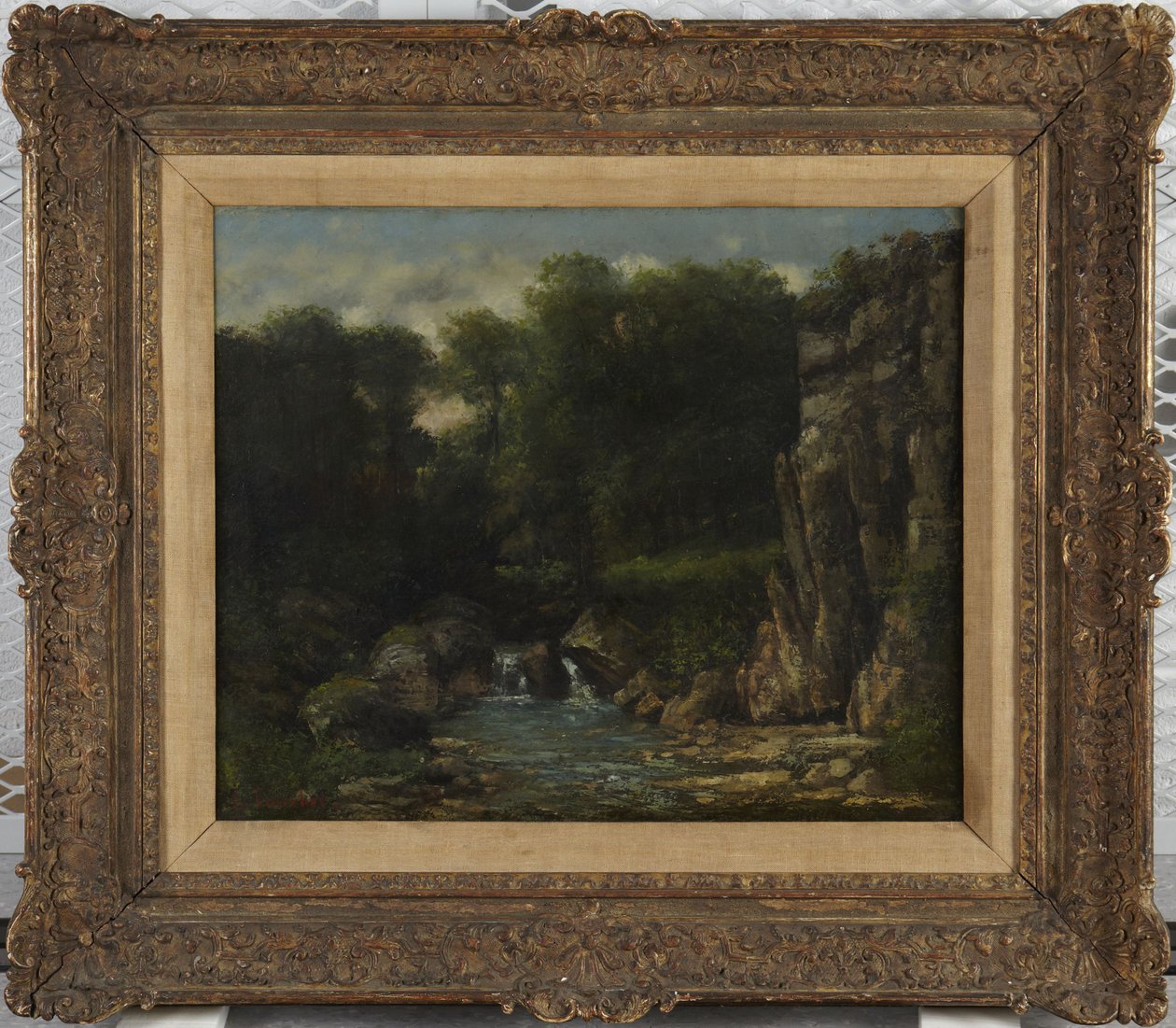 Der Frühling von Gustave Courbet