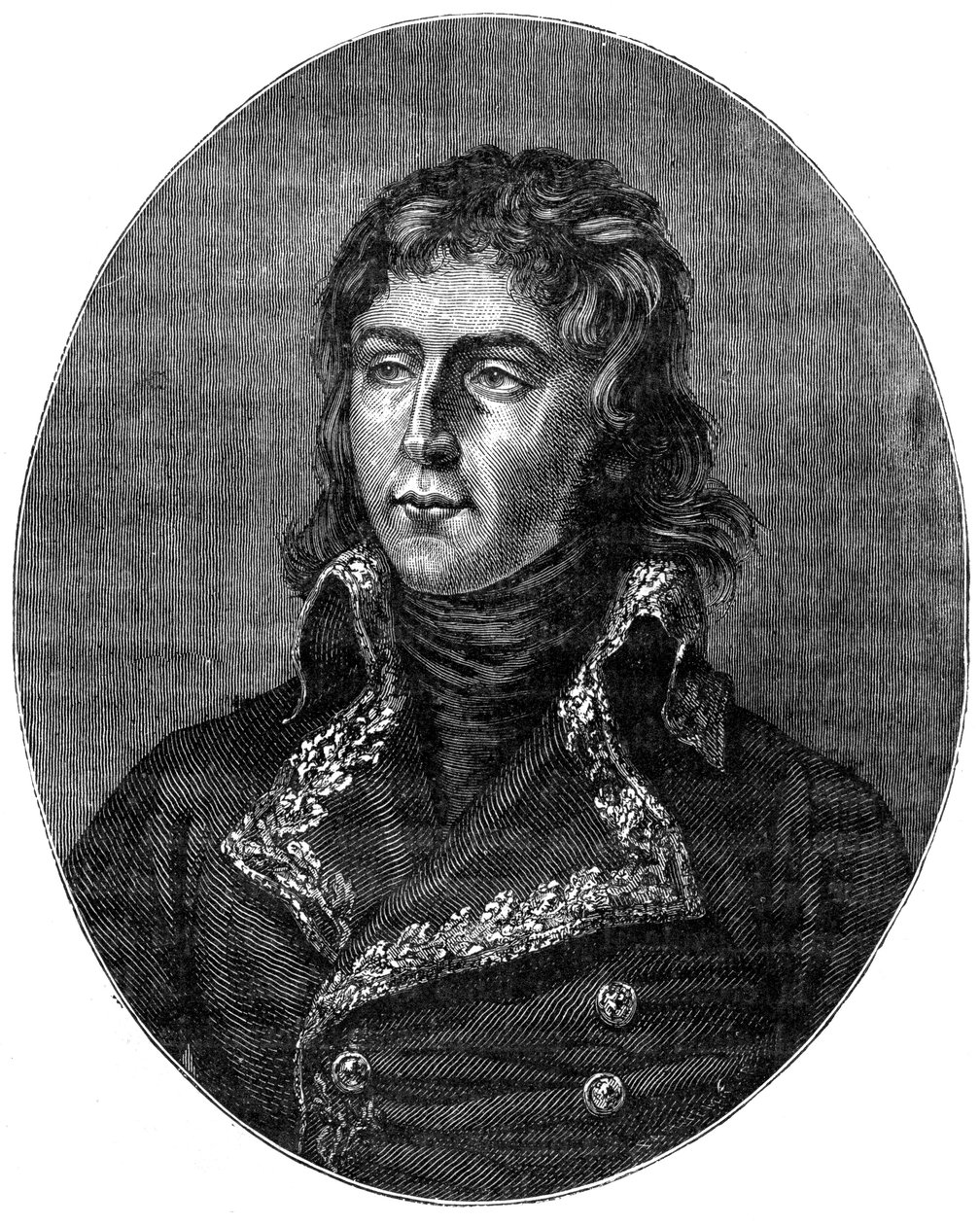 Louis Charles Antoine Desaix, französischer General und Militärführer, 1898 von Gustave Demoulin