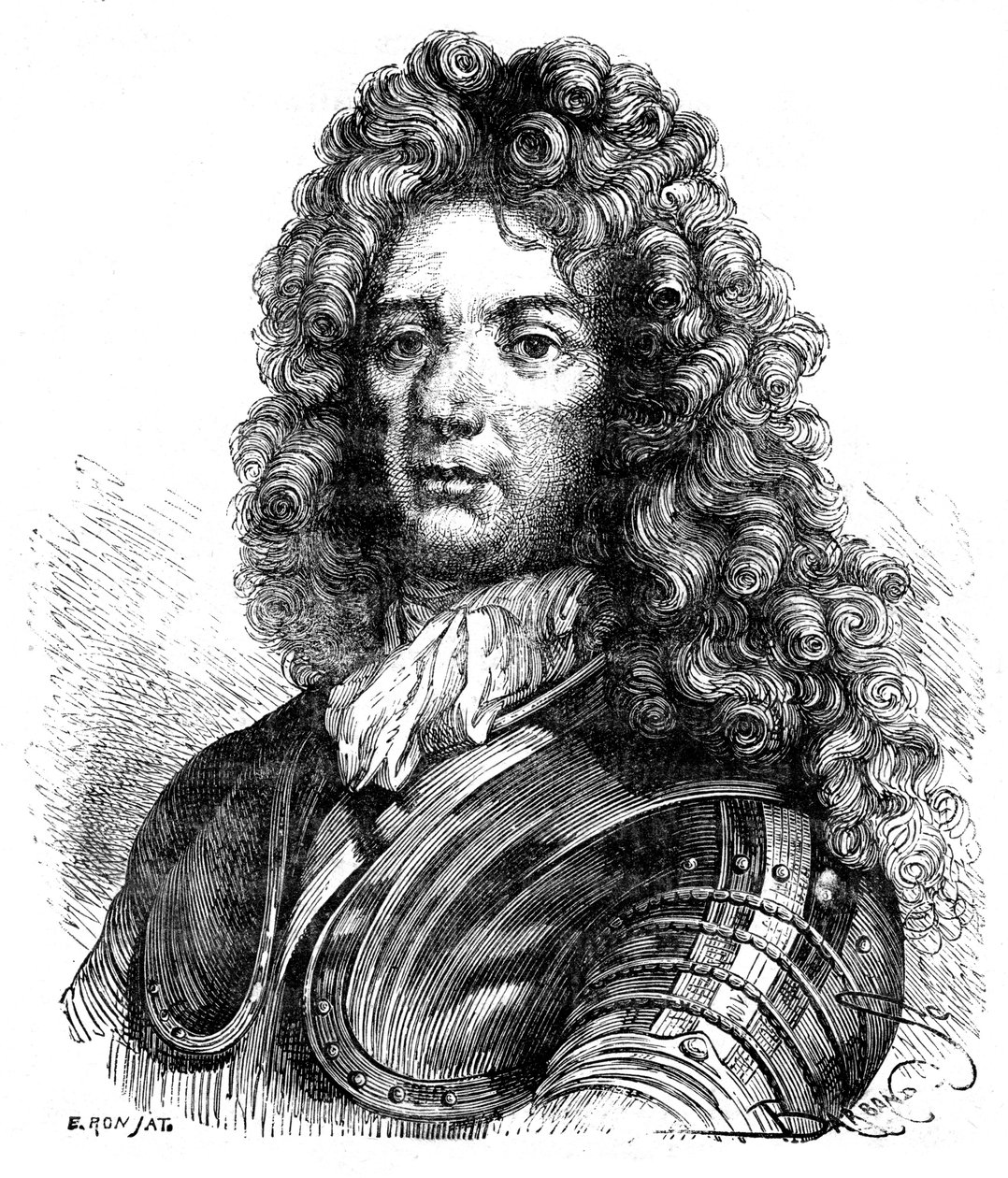 Sébastien le Prestre de Vauban, französischer Militäringenieur, 1898 von Gustave Demoulin
