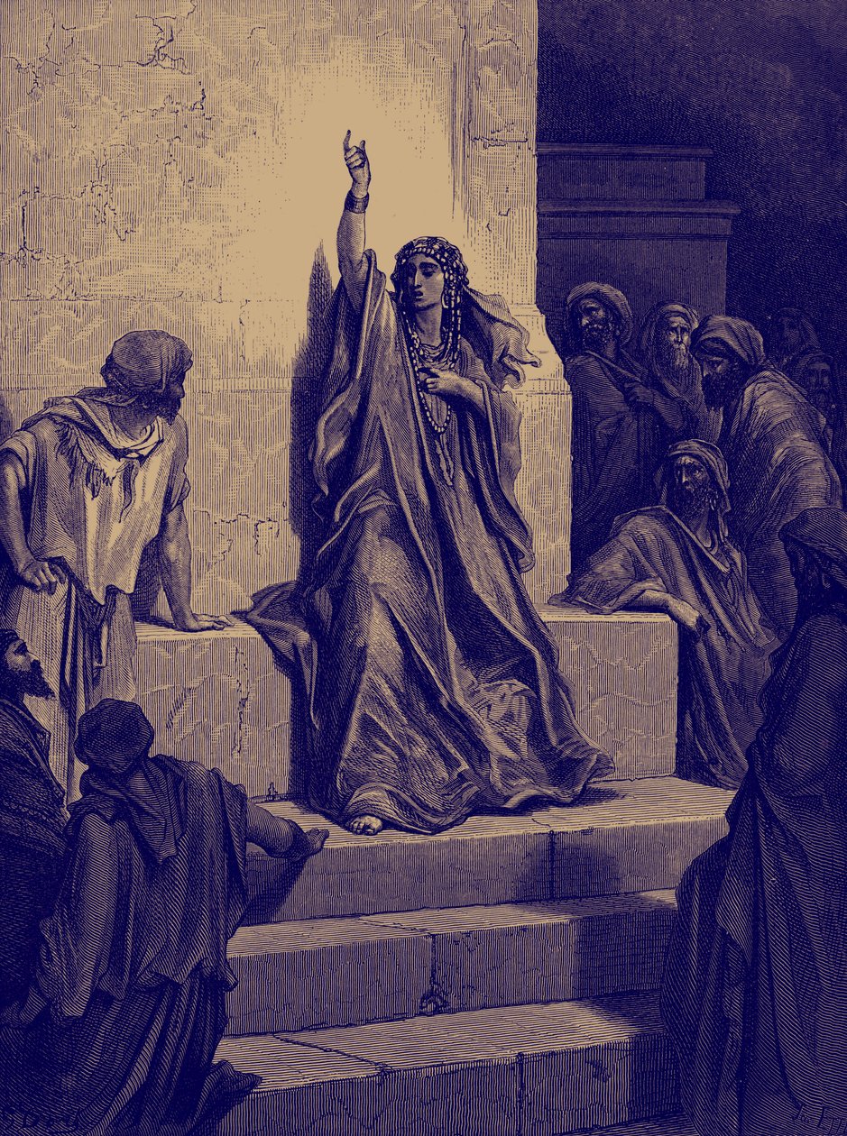 Deborahs Siegeslied von Doré - Bibel von Gustave Dore