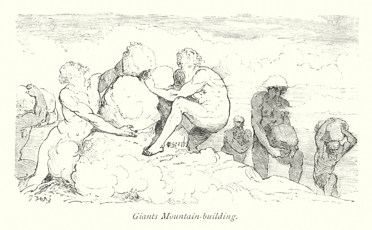Riesenberg-Bau von Gustave Dore