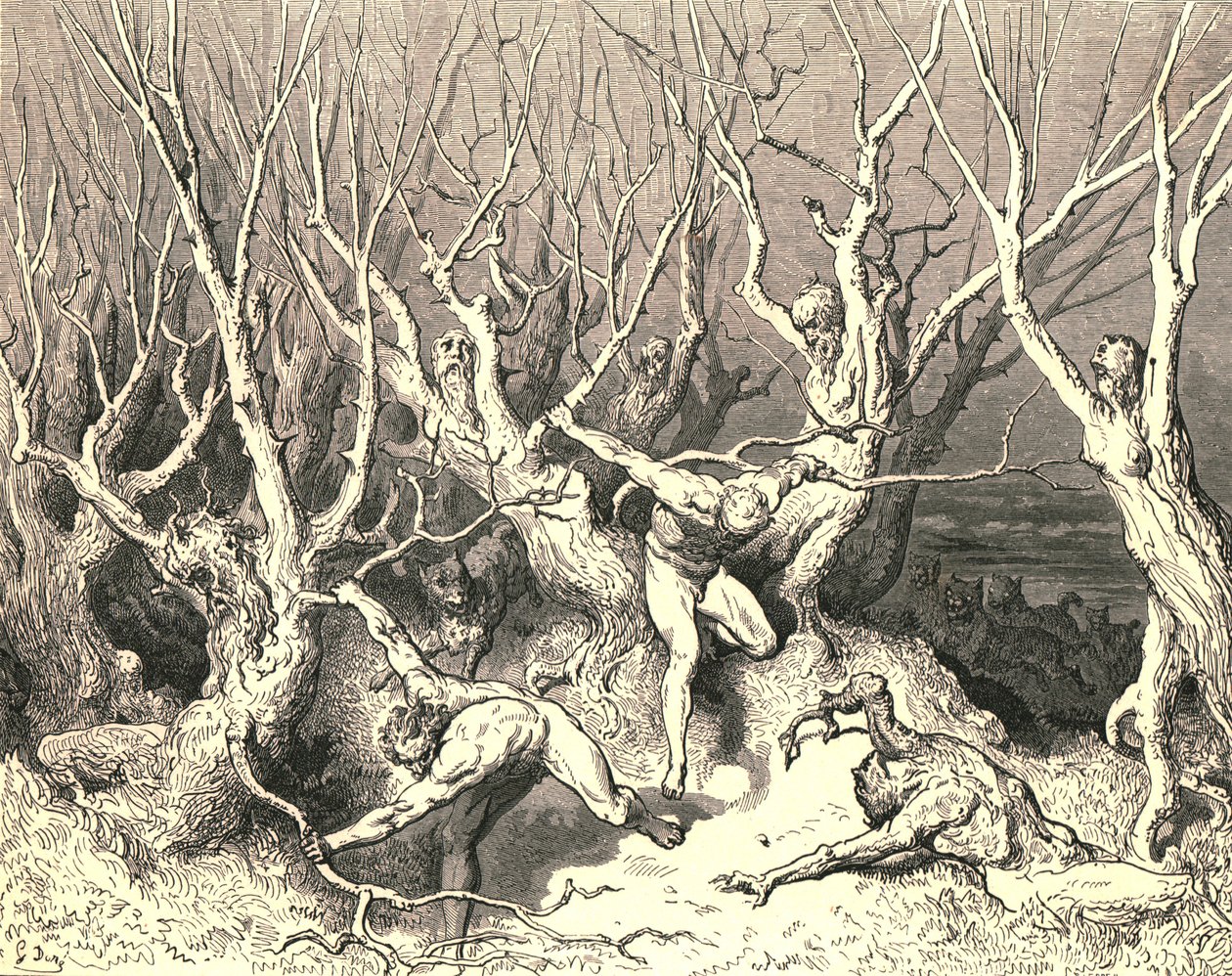 Eile jetzt, rief der Vorderste, jetzt eile dem Tod entgegen! von Gustave Dore