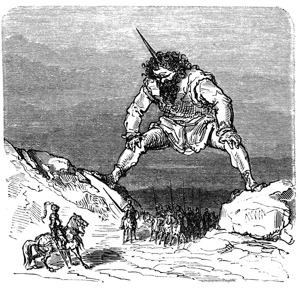 Illustration von Gustave Doré für Ernest Lepines Buch 