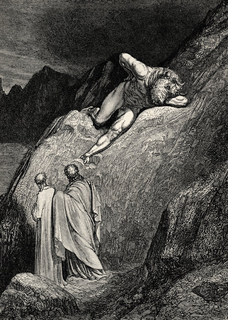 Illustration zur Göttlichen Komödie - Hölle (La Divina Commedia, L