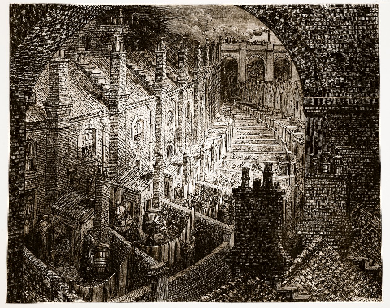 Über London - Mit der Eisenbahn, aus 