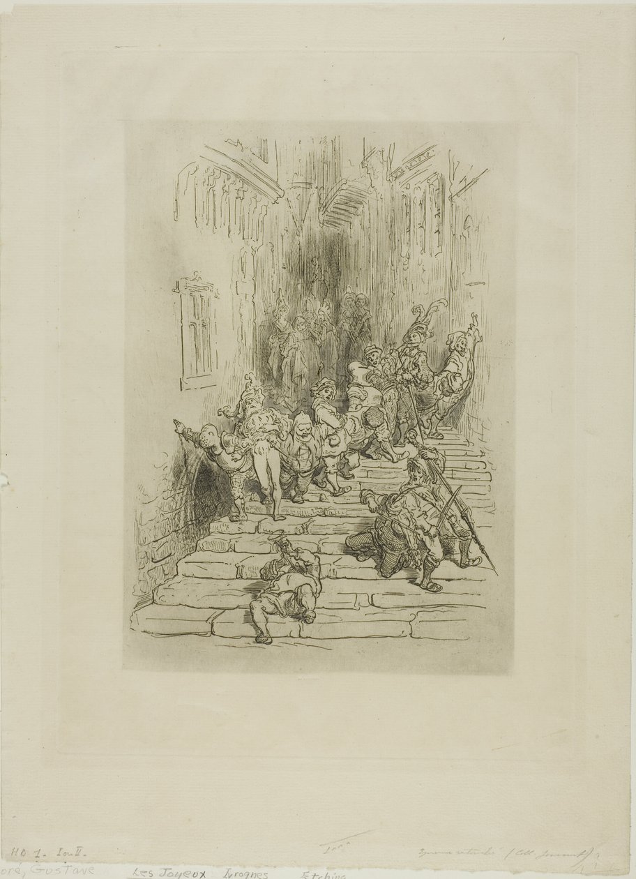 Die fröhlichen Betrunkenen von Gustave Dore