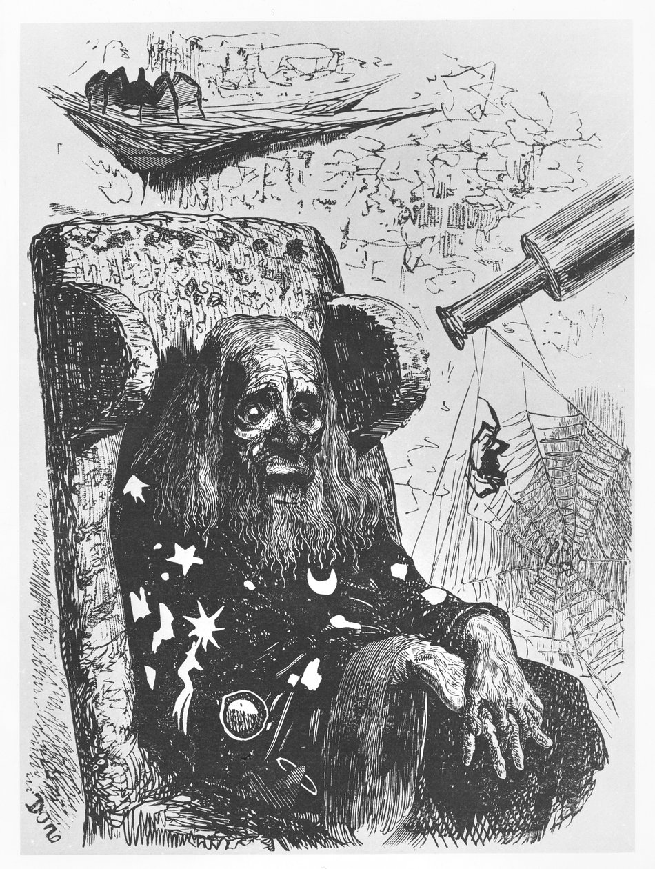 Der Astrologe Herr Trippa, Illustration aus 