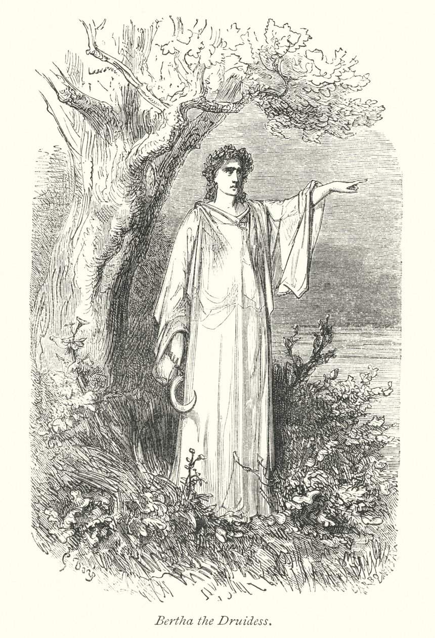 Windsor Forest (Gravur) von Gustave Dore