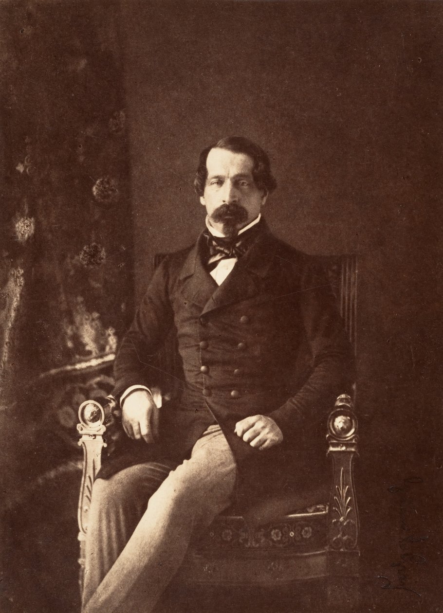 Porträt von Louis-Napoléon Bonaparte als Prinz-Präsident, 1852 von Gustave Le Gray