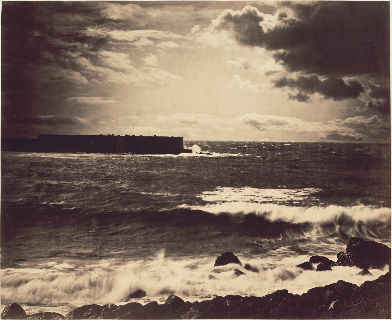 Die große Welle, Sète von Gustave Le Gray