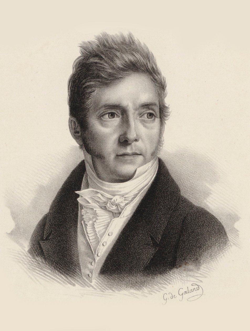 Porträt des Komponisten Pierre Jacques Joseph Rode 1774-1830 von Gustave de Galard
