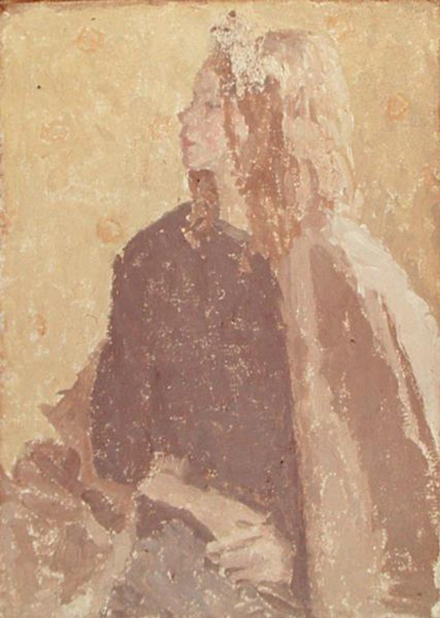 Mädchen im Profil von Gwen John