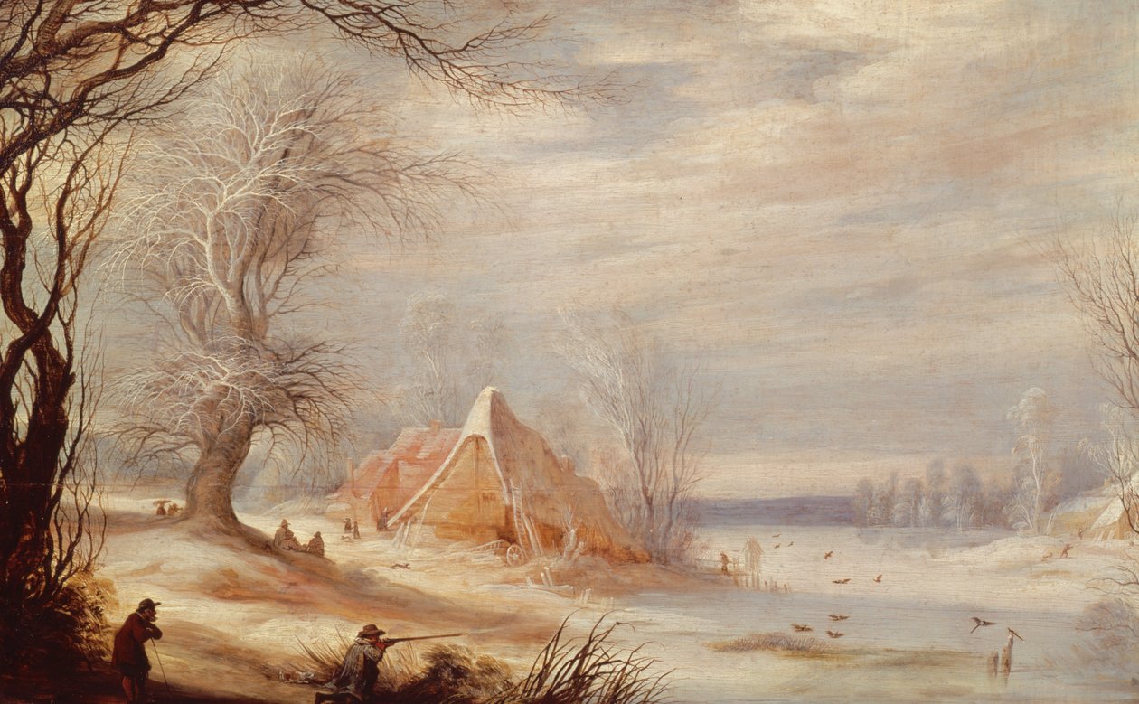 Winterlandschaft von Gysbrecht Lytens or Leytens