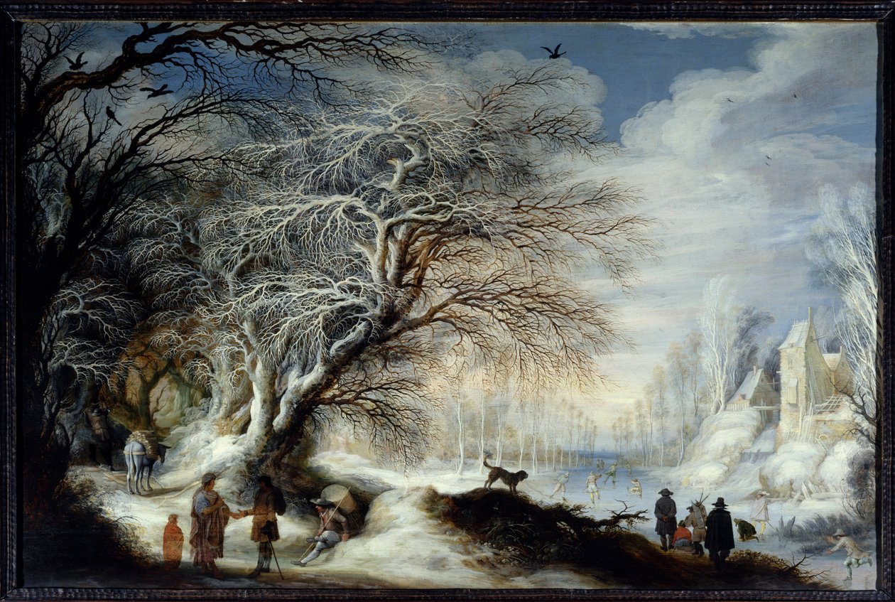 Winterlandschaft von Gysbrecht Lytens or Leytens