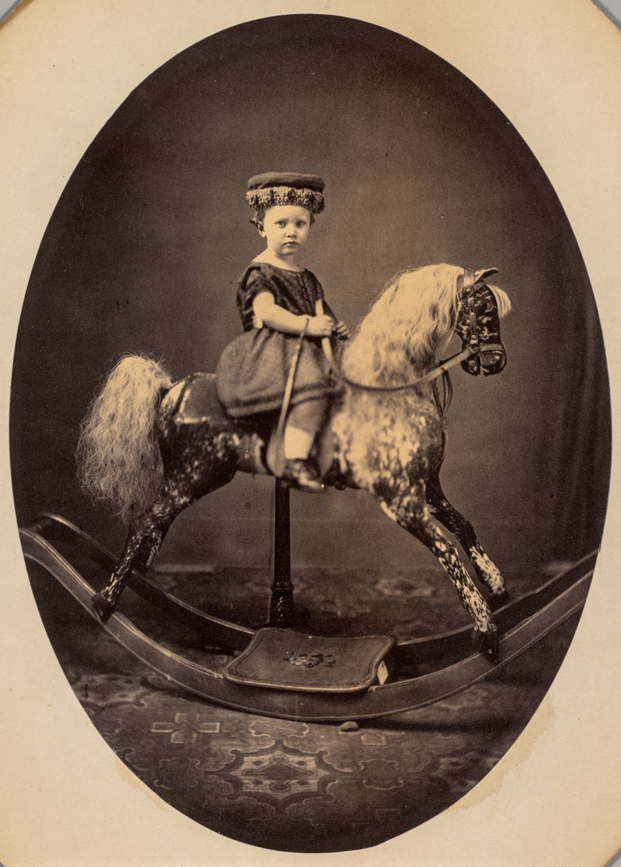 Francis Wayland Sherman im Alter von 2 Jahren und 10 Monaten von H.N. Roberts
