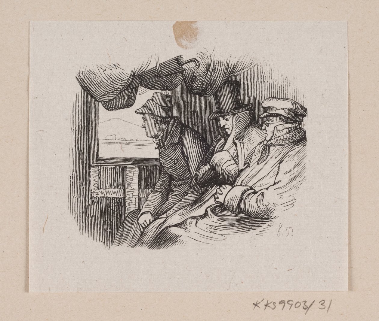 Illustration zu "Lykkens Kalosker" in H.C. Andersen, "Märchen und Geschichten", Band 1 von H.P. Hansen