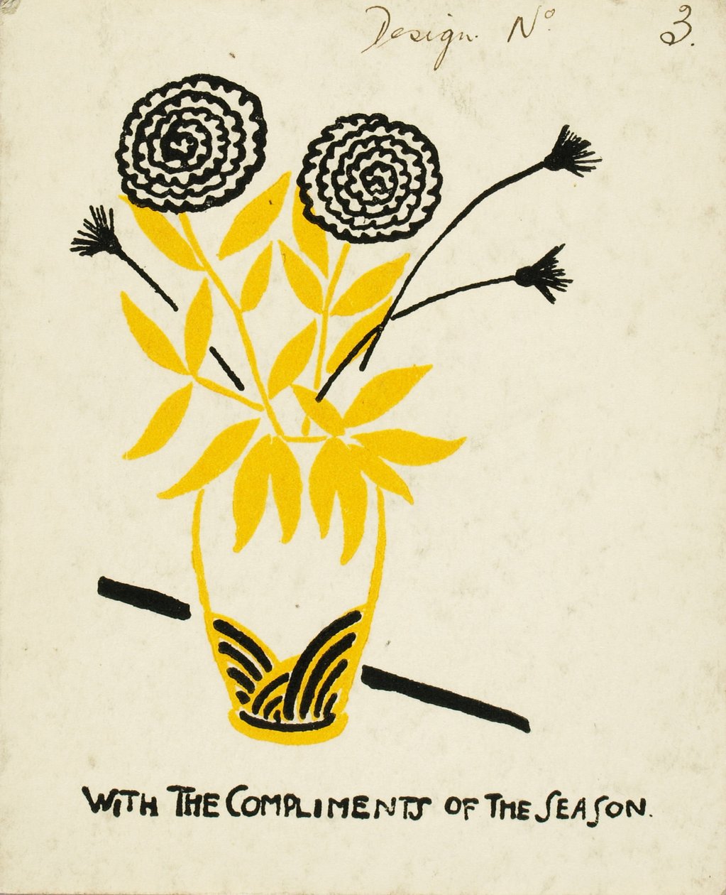 Mit den besten Wünschen der Saison (Design Nr. 3) von H. Lyman Sayen