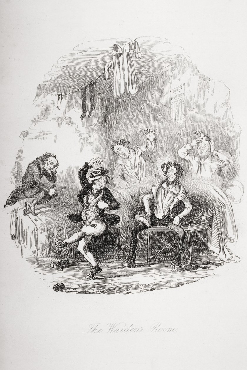 Das Zimmer des Direktors, Illustration aus 