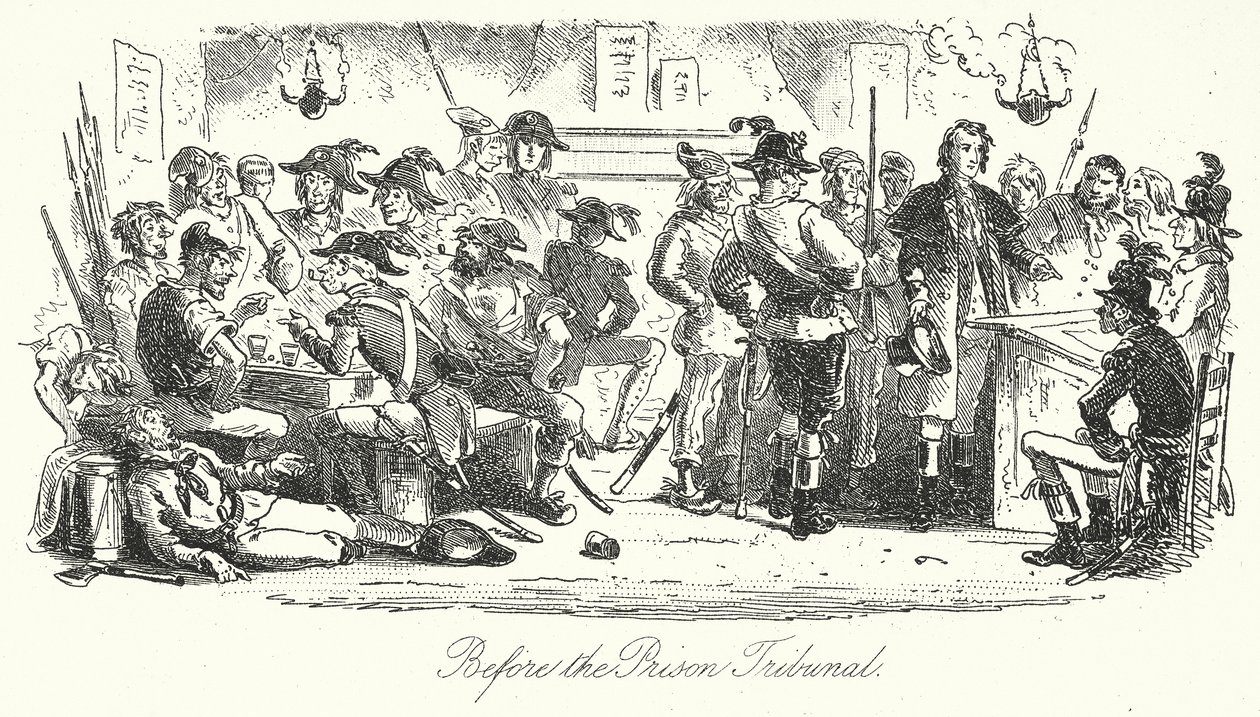 Vor dem Gefängnisgericht von Hablot Knight (1815-92) (after) Browne