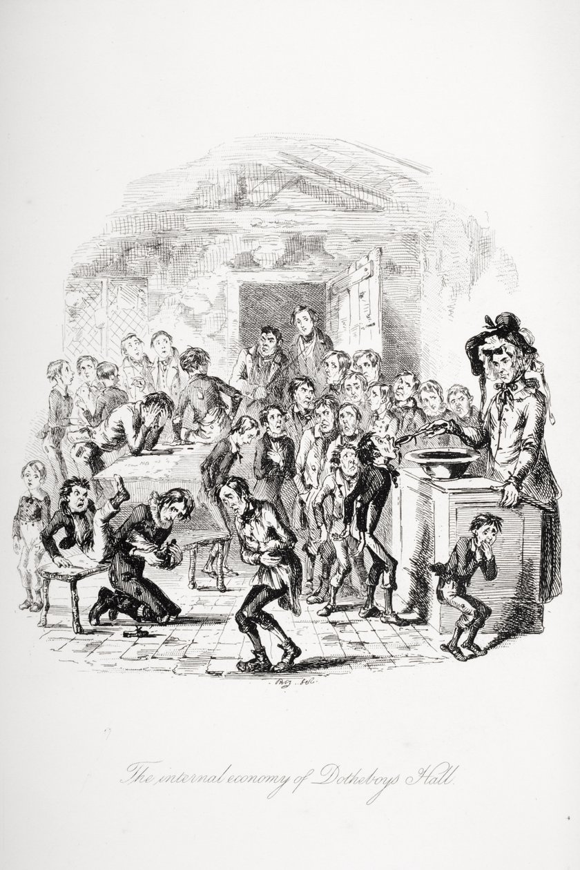Illustration für Charles Dickens