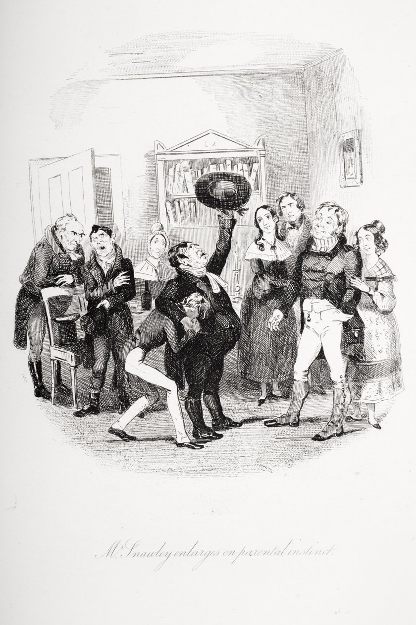 Illustration für Charles Dickens