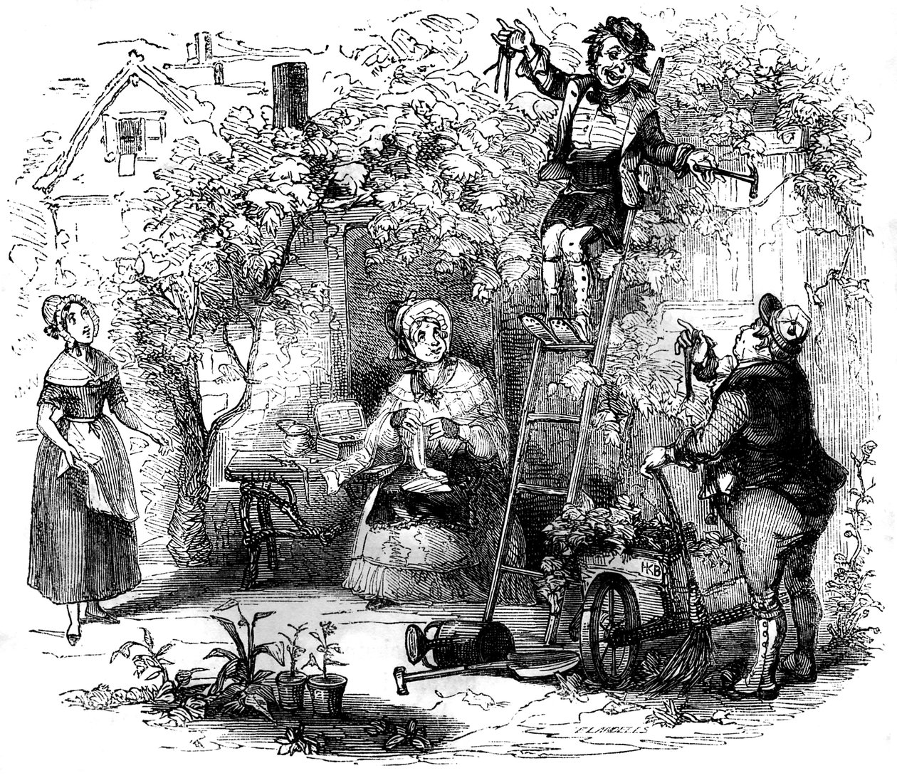 Der Raritätenladen von Hablot Knight Browne