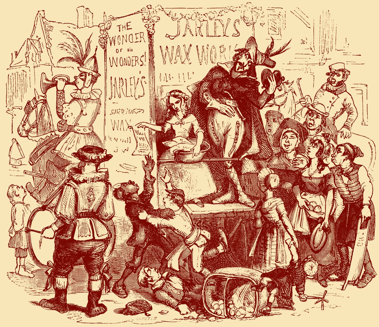 Der Raritätenladen von Charles Dickens von Hablot Knight Browne