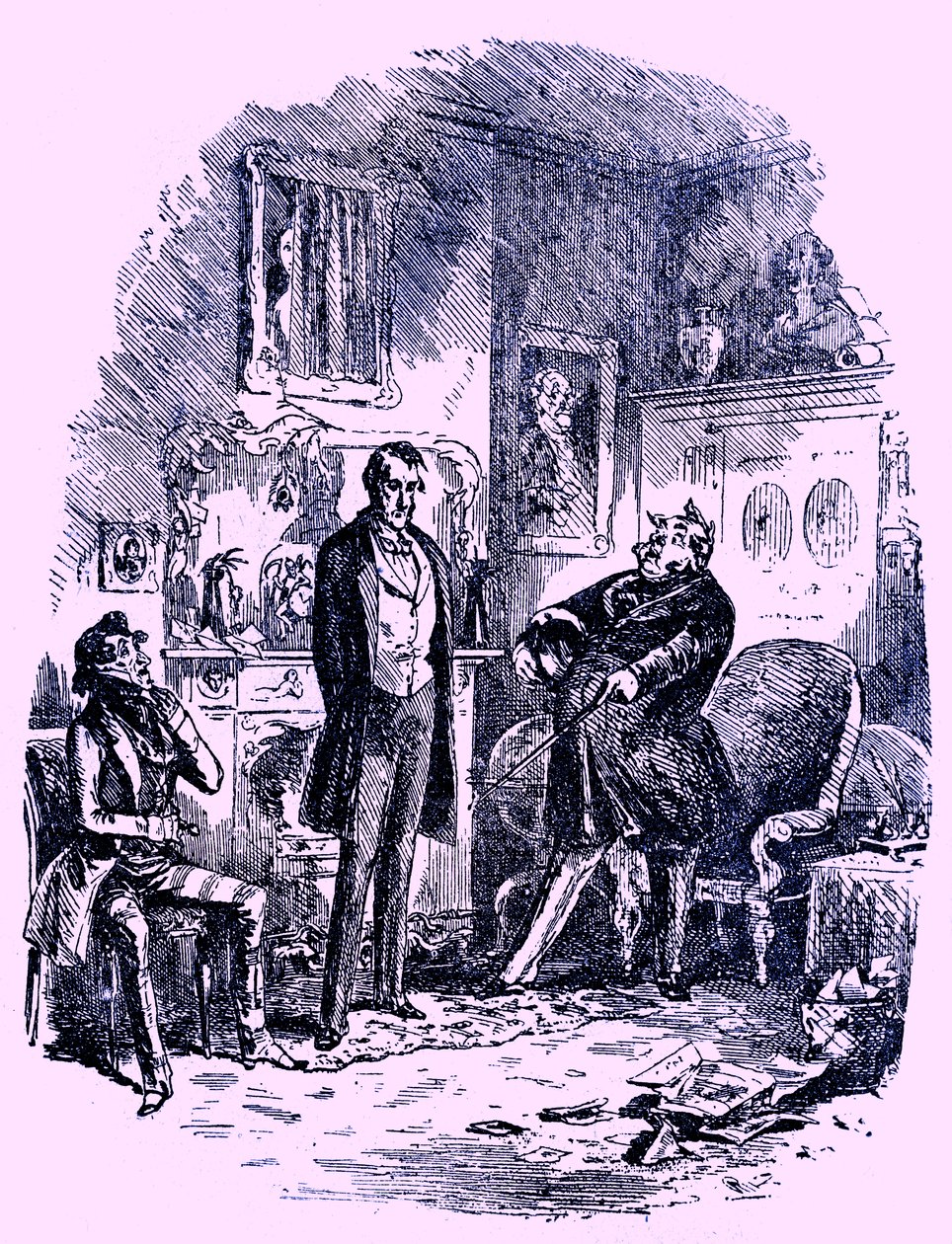 Dombey und Sohn von Hablot Knight Browne