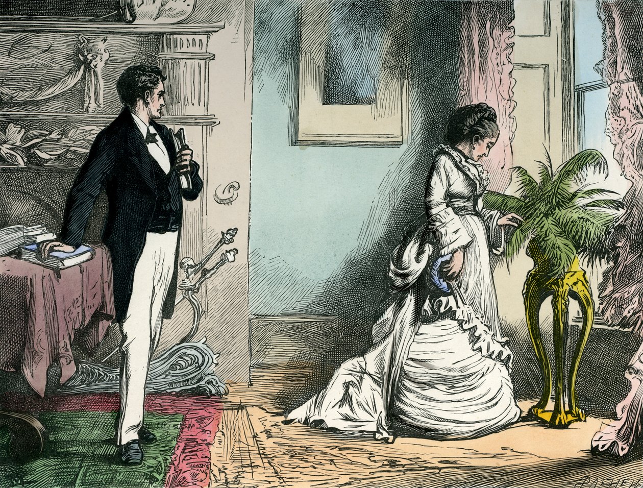 Unser gemeinsamer Freund von Dickens von Hablot Knight Browne