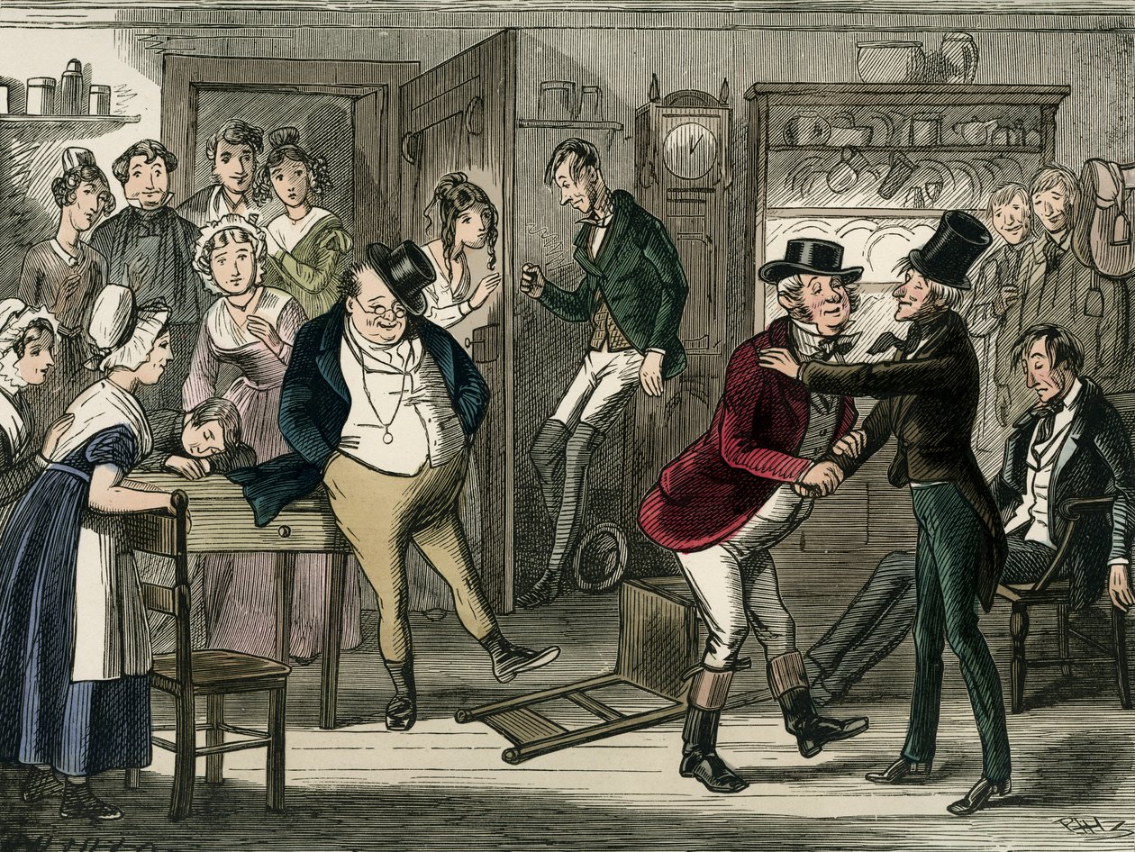 Der Pickwick-Club von Charles Dickens von Hablot Knight Browne
